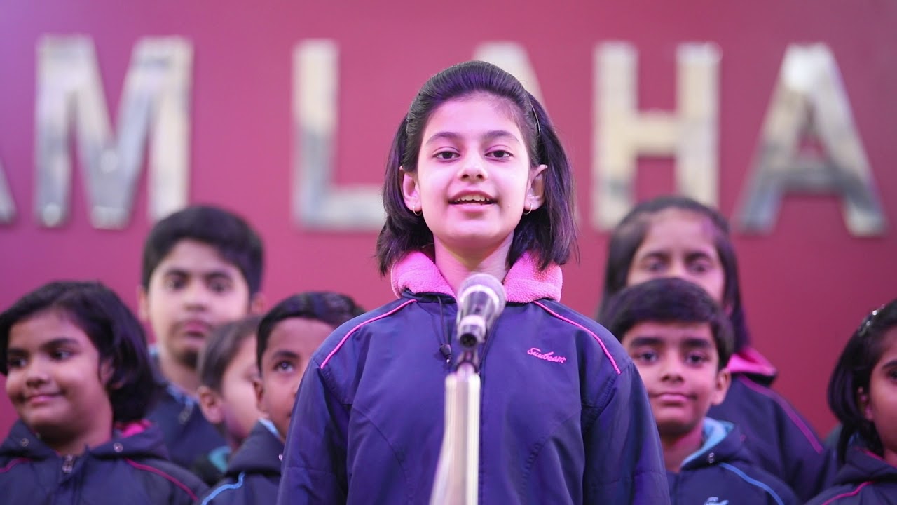 National Anthem---Sunbeam School Lahartara, Varanasi