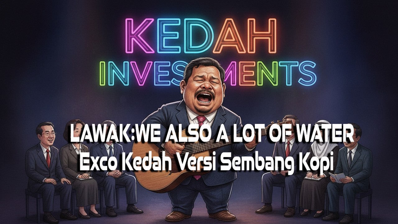 LAWAK:WE ALSO A LOT OF WATER 🤣 | Exco Kedah Versi Sembang Kopi
