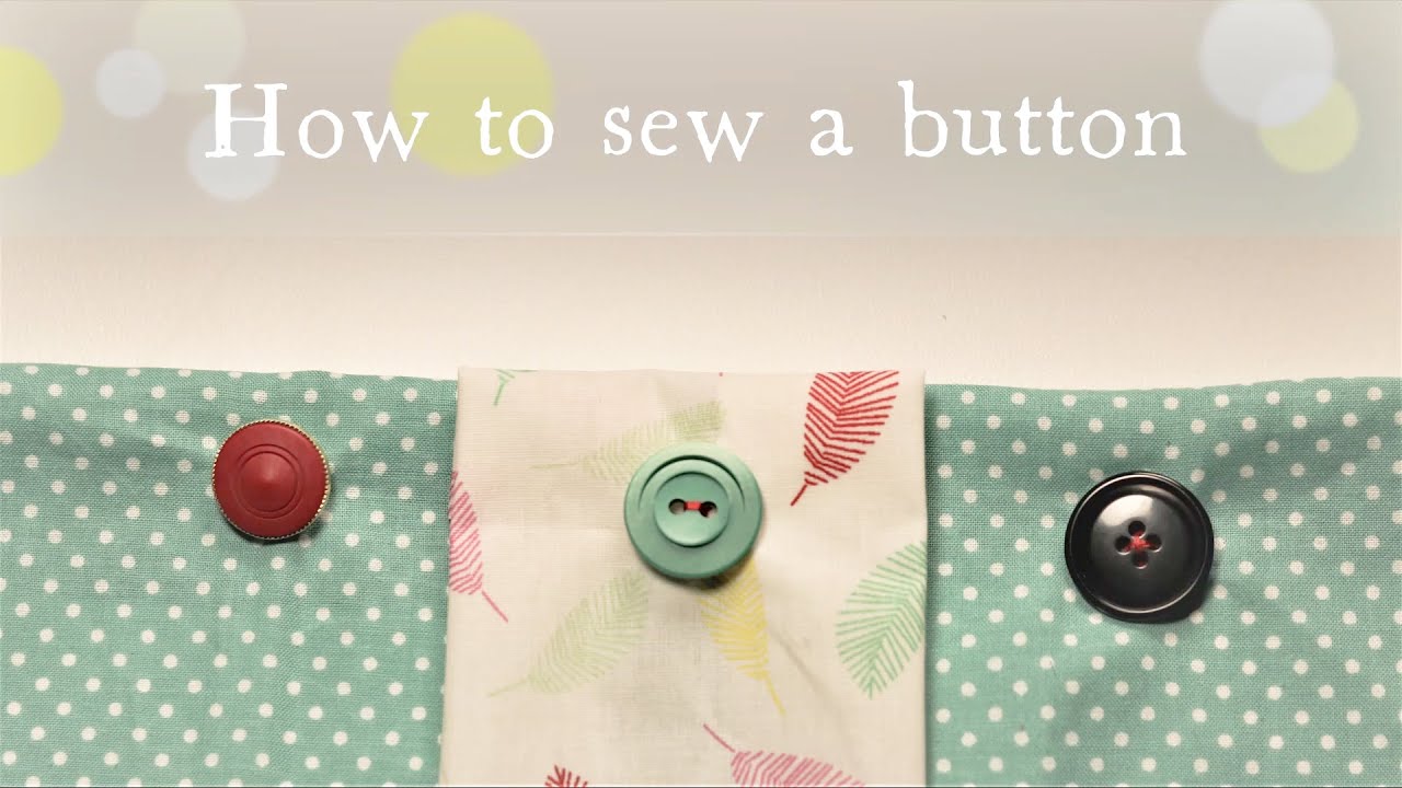 Πως ράβω ένα κουμπί!! (Για αρχάριους) | How to Sew a Button!! (For beginners)