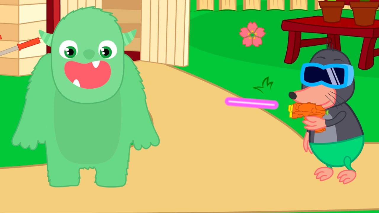 Benny Mole and Friends - Virtual Monster Cartoon for Kids