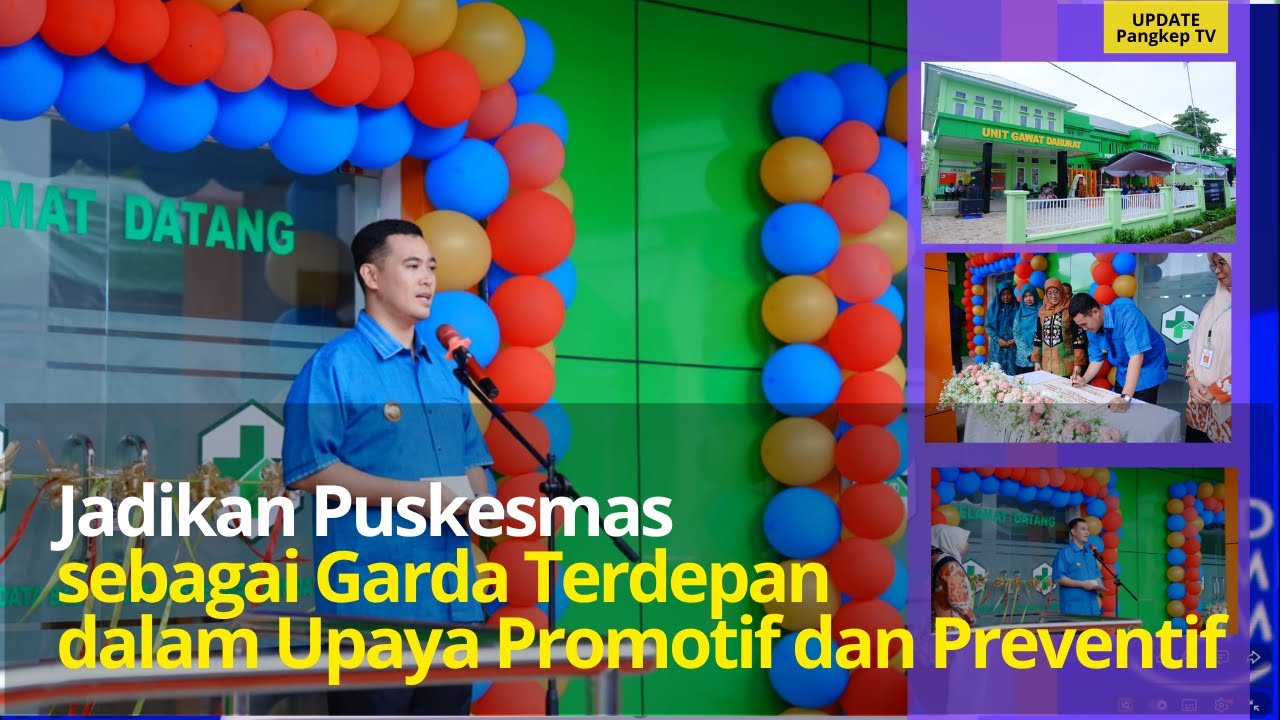 Bukan Sekadar Gedung Baru, Bupati Yusran Tekankan Pelayanan Ramah di Puskesmas Pundatabaji