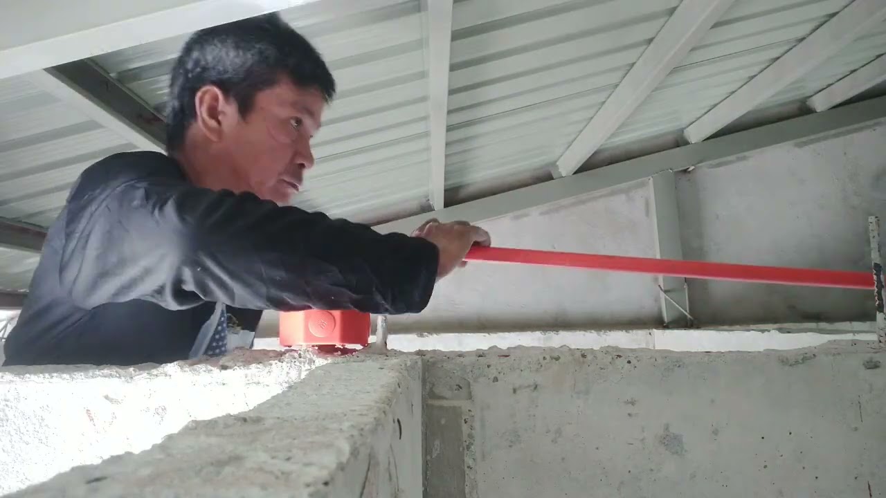 Nag lay out tayo ng Pvc Pipi para sa linya ng ilaw