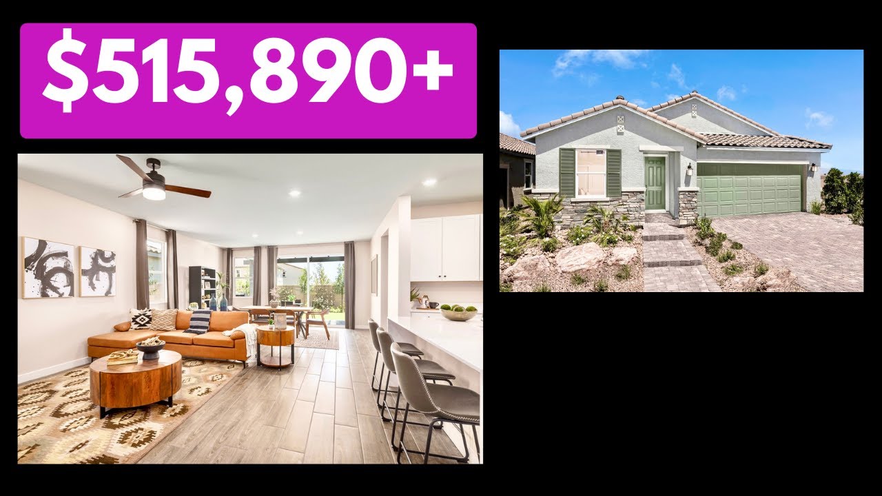 New Las Vegas Single Story Home by KB Homes at Copper Ranch