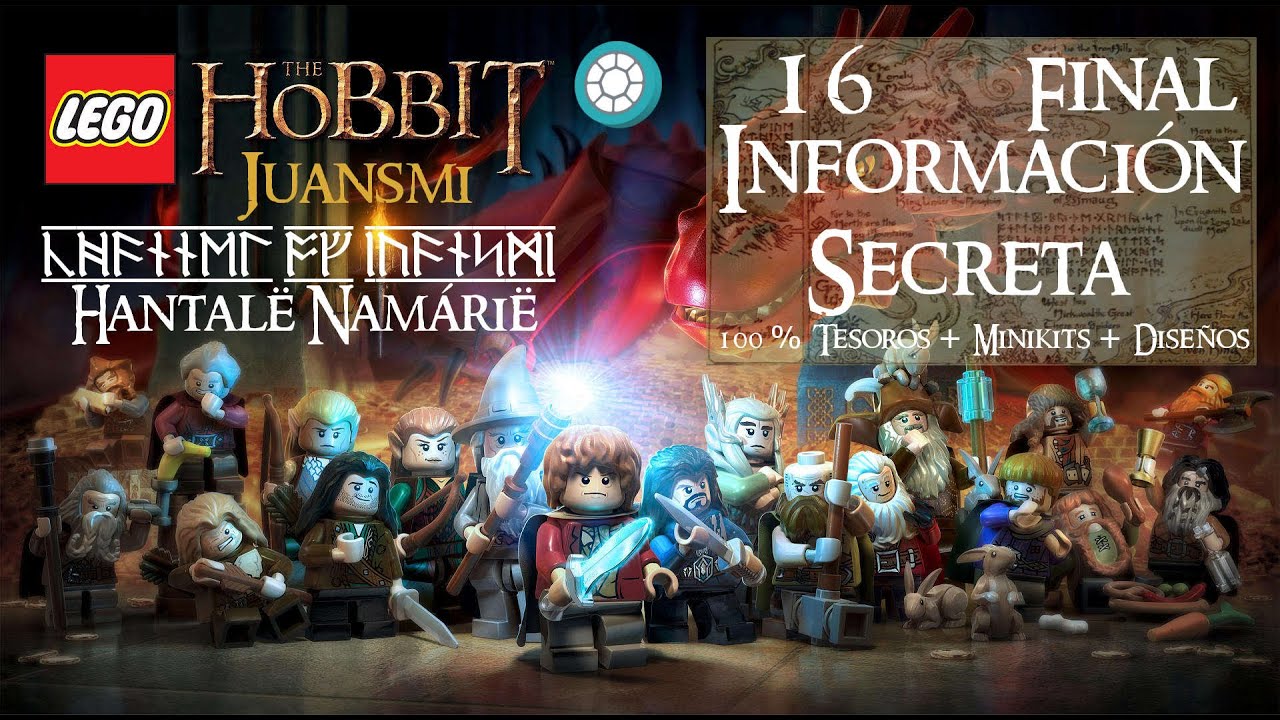 LEGO El Hobbit | 16 Informaci&oacute;n secreta 100 % Minikits + Tesoros + Dise&ntilde;os