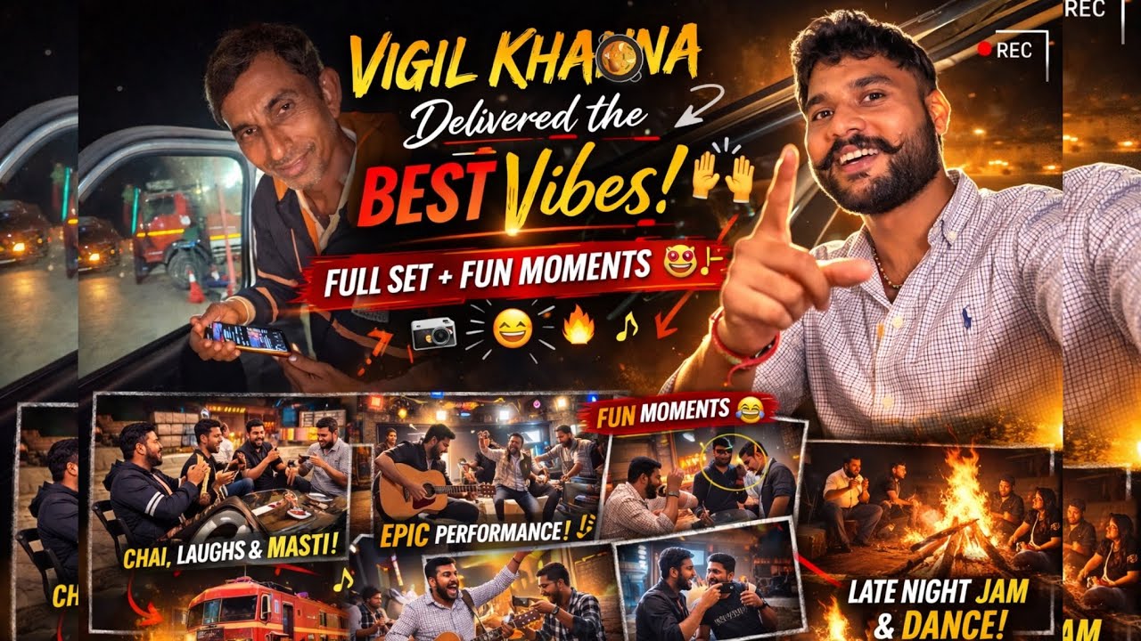 Vigil Khana Delivered the Vibes! 🙌 (Full Set + Fun Moments)