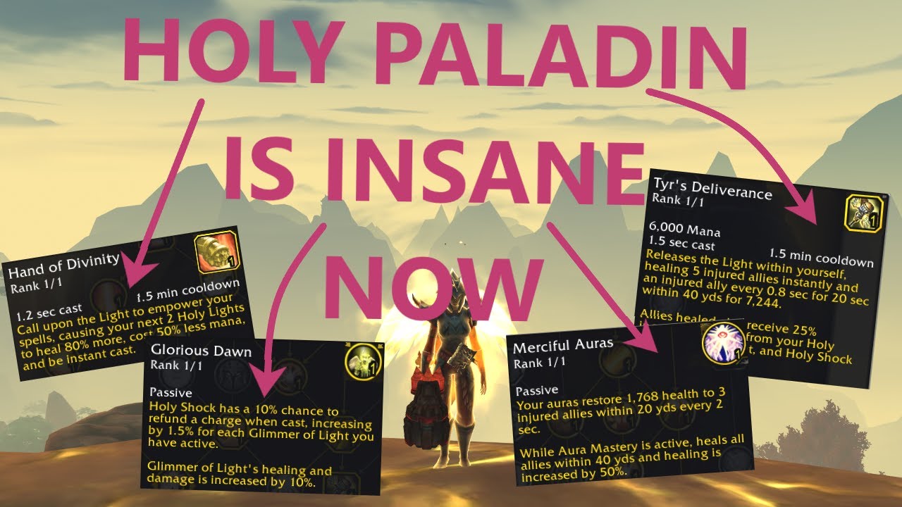 10.1.5 Holy Paladin Is INSANE Now!!!
