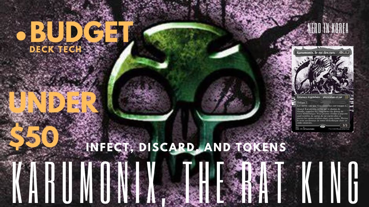Deep Dive Deck - Karumonix , the Rat King on a Budget: How to Build an Epic Deck for $50 or Less