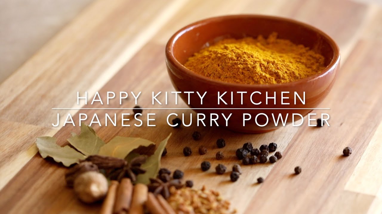 Japanese Curry (Kare Ko) Powder Recipe-وصفة البهارات اليابانية للكاري (كاري كو) HappyKittyKitchen