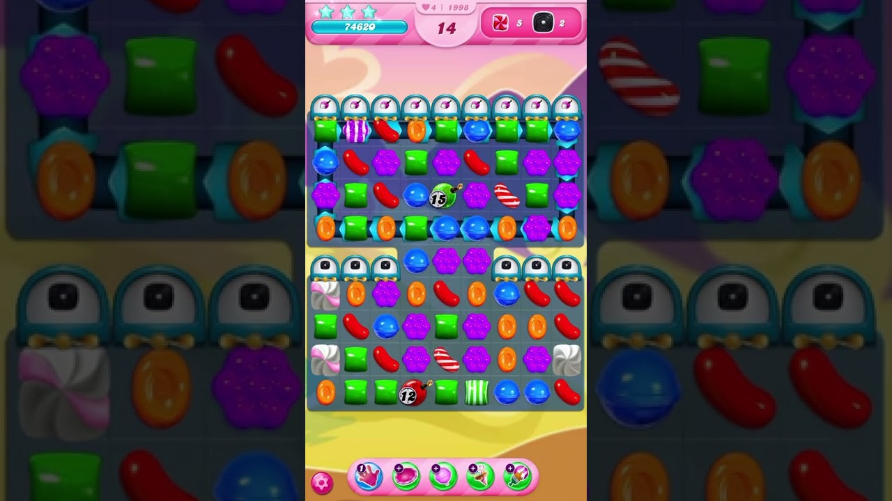Candy Crush Level 1998 Easy No boosters needed