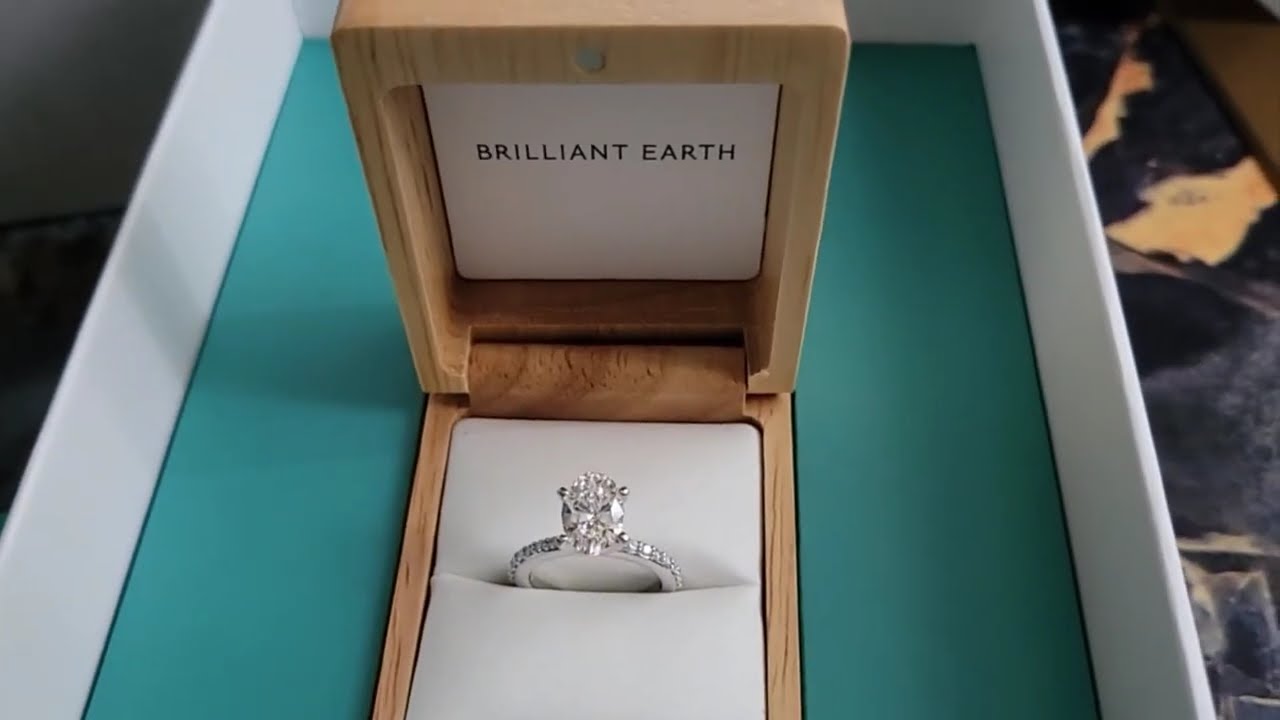 brilliant earth diamond ring unboxing...but theres a problem...
