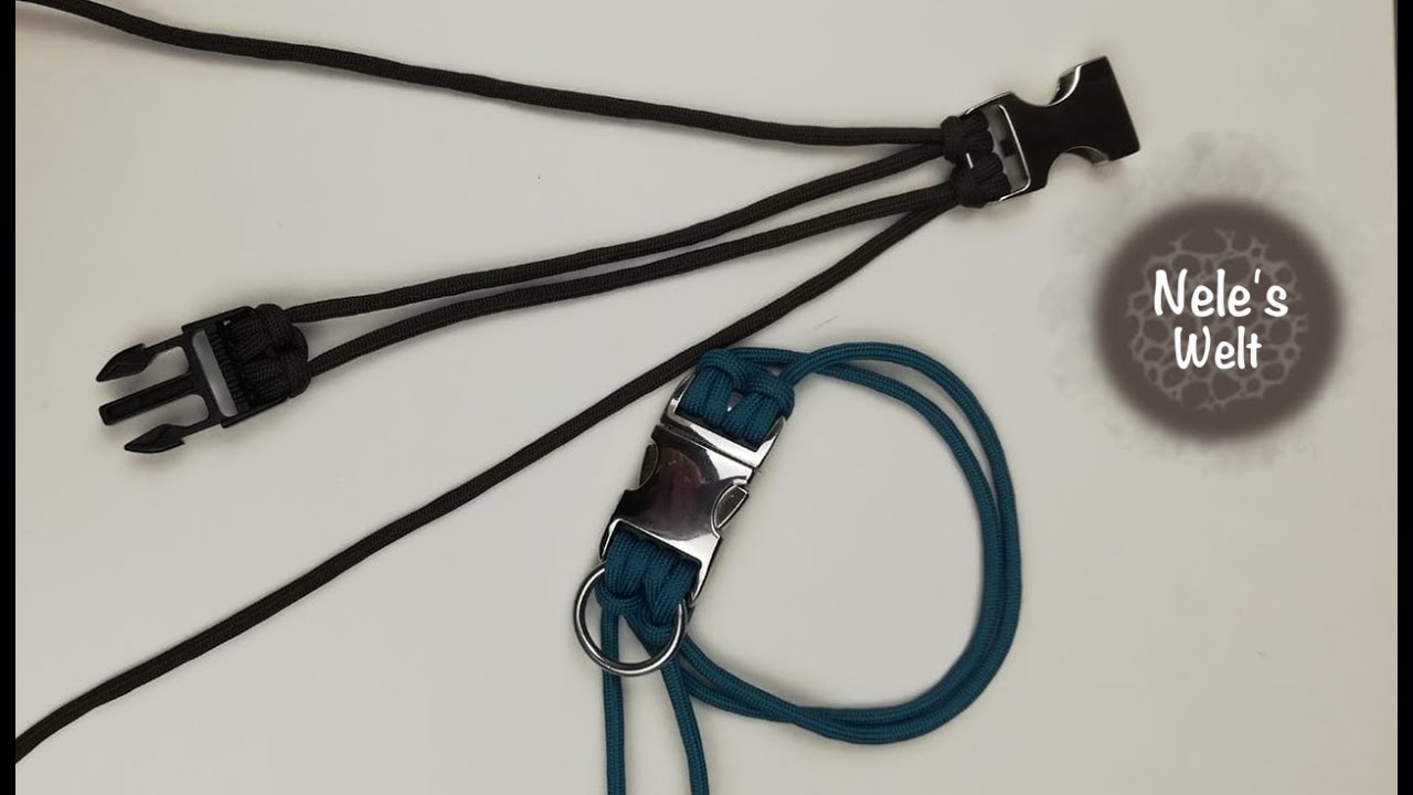 Paracord für Anfänger, Grundgerüst für Armband, Hundehalsband, Kosmetik, Führung