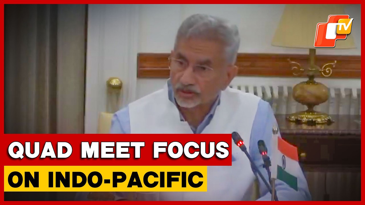 EAM Dr S Jaishankar Highlights Indo-Pacific Security And Supply Chains At Quad Meet In Delhi