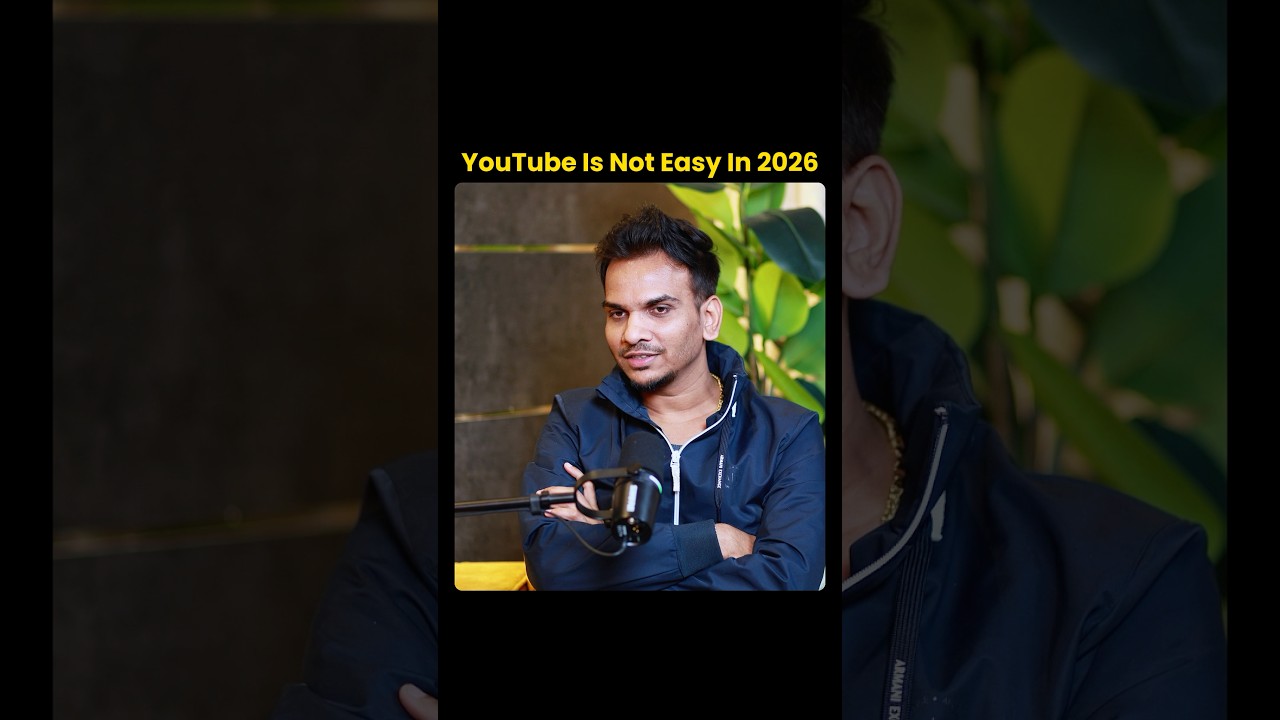 Don&rsquo;t Start YouTube Channel In 2026! #shorts