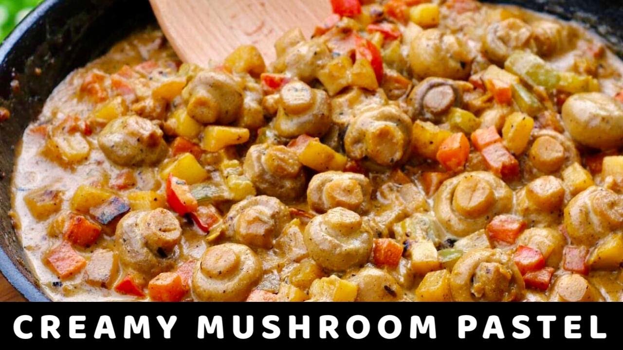 CREAMY MUSHROOM PASTEL | Frey and Maria