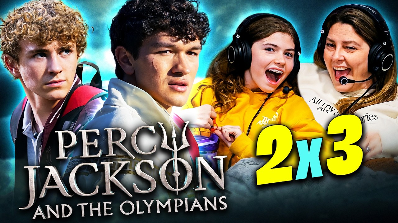 Реакция на 3 серию 2 сезона сериала «Перси Джексон и олимпийцы»! | Уокер Скобелл | Сериал Disney+