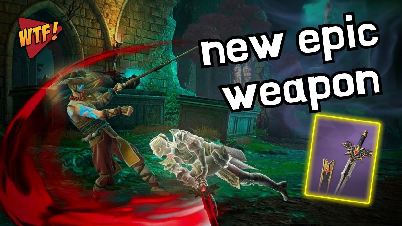 Helga New Epic bloody Weapon is Crazy 🩸 *Sanguine Nemesis* Gameplay || Shadow Fight 4 Arena