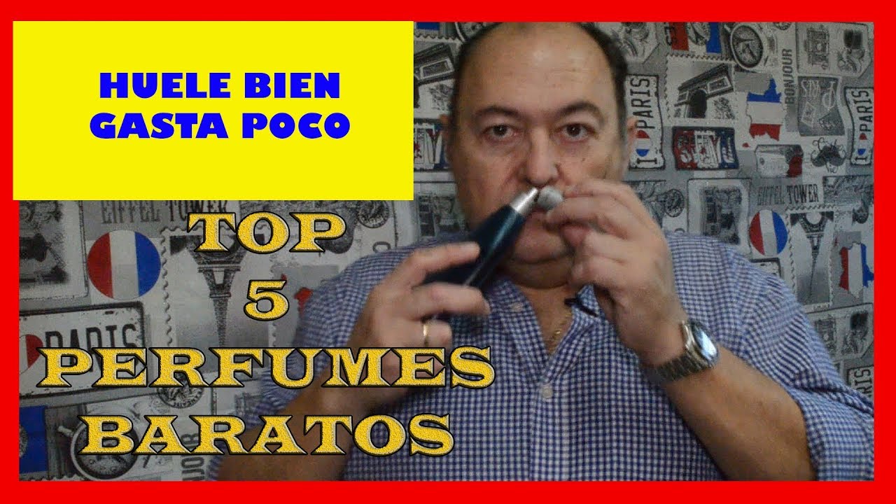 TOP 5 MEJORES PERFUMES BARATOS. #¿COMO HUELEN?#