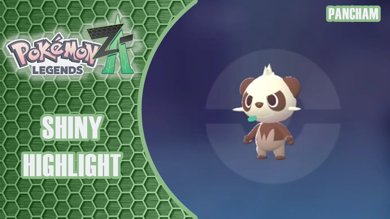 Реакция на блестящего Панчама! - Pokemon Legends Z-A