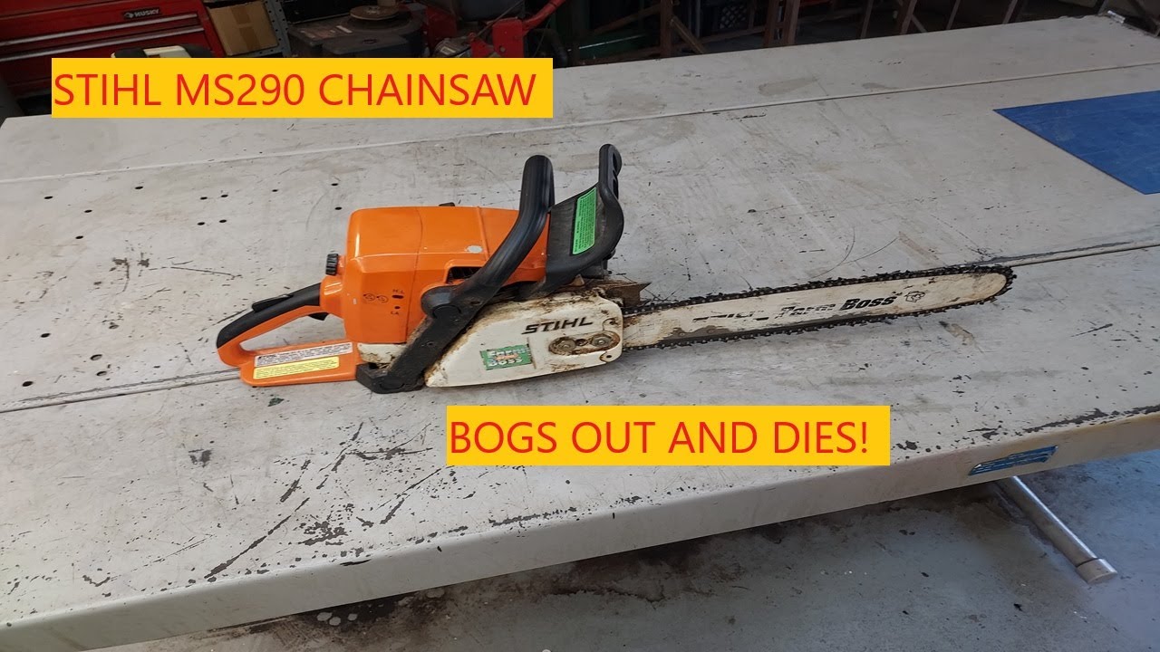 Stihl MS290 Chainsaw | Bogs Out And Dies!