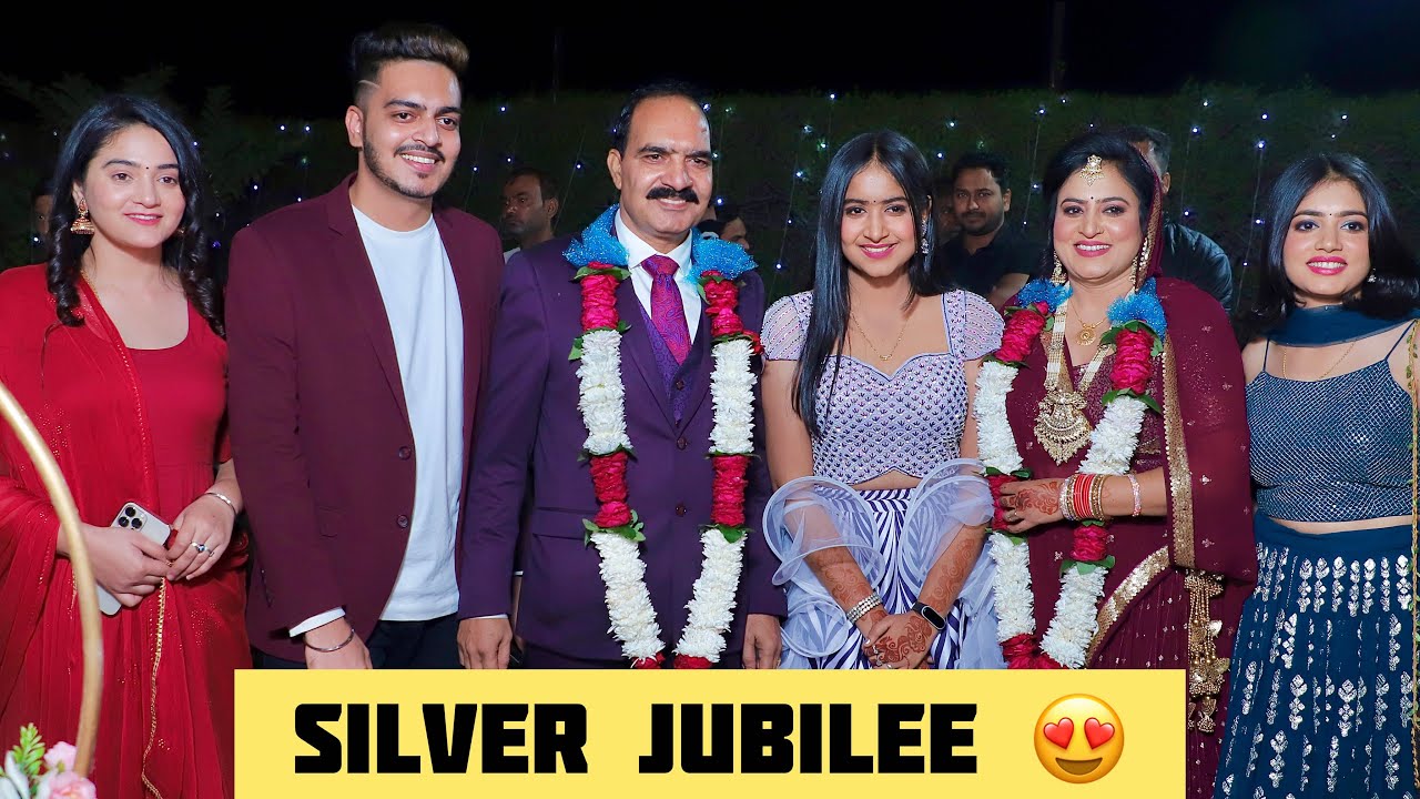 25th Wedding Anniversary of Mummy Papa 😍 Silver Jubilee Vlog 💝🥹