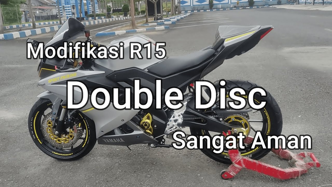 apakah aman? upgreade double disc r15v3