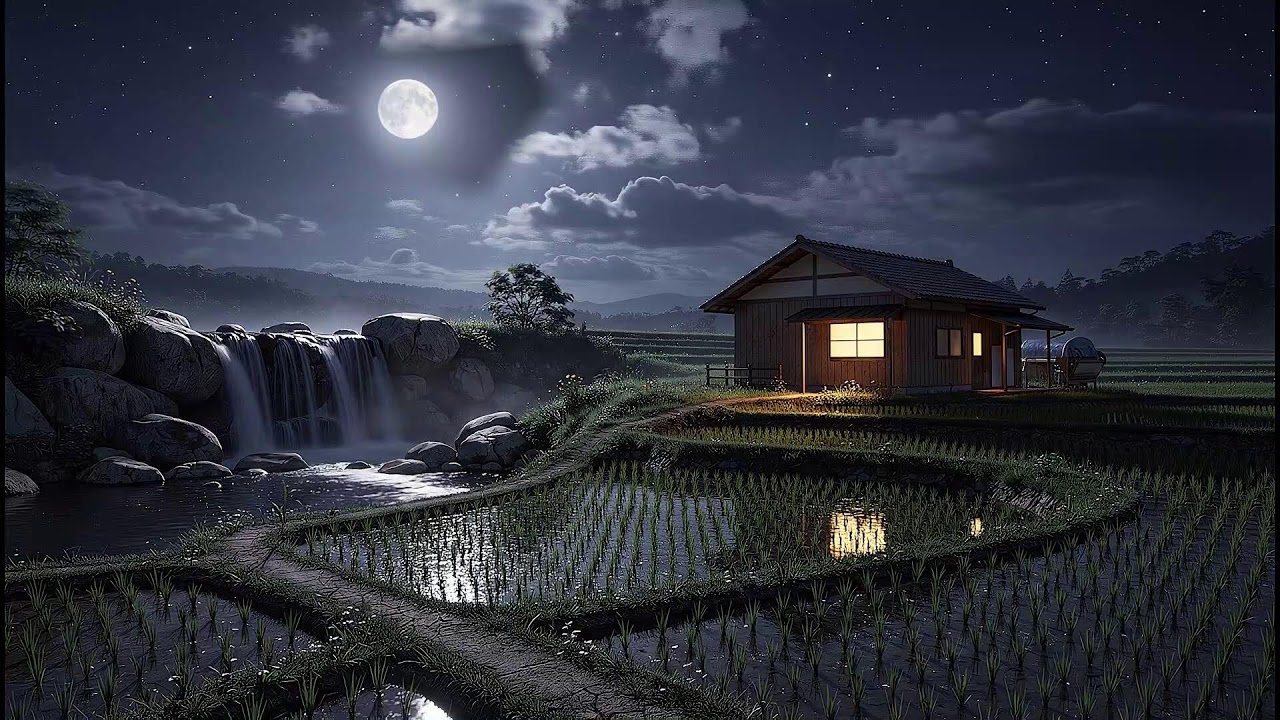 Calming Night 🌑 Healing of Stress,Anxiety and Depressive States,Relaxing ,Nighttime Sleep Time 48