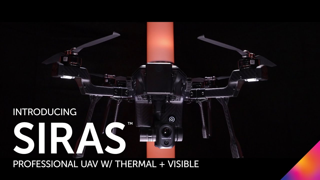 Introducing SIRAS | The Professional Drone with Thermal + Visible Imaging