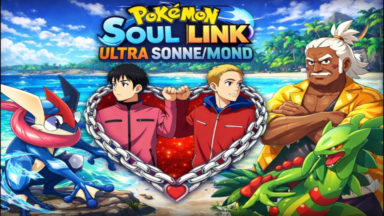💔 Pokémon Soul Link🔗beginnt… EIN FEHLER und alles ist vorbei! Teil 1/4 Insel 1 mit @AzurazarX