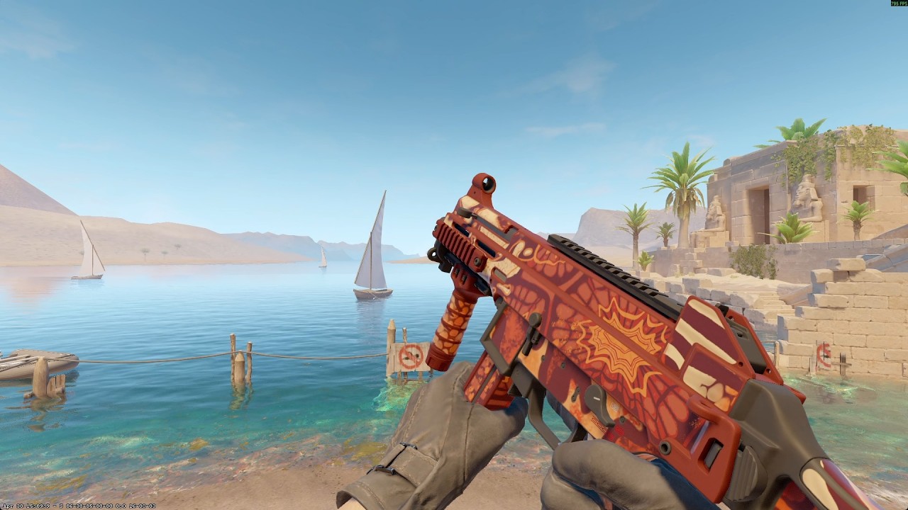 UMP-45 Warm Blooded Showcase in CS2 (Factory New)