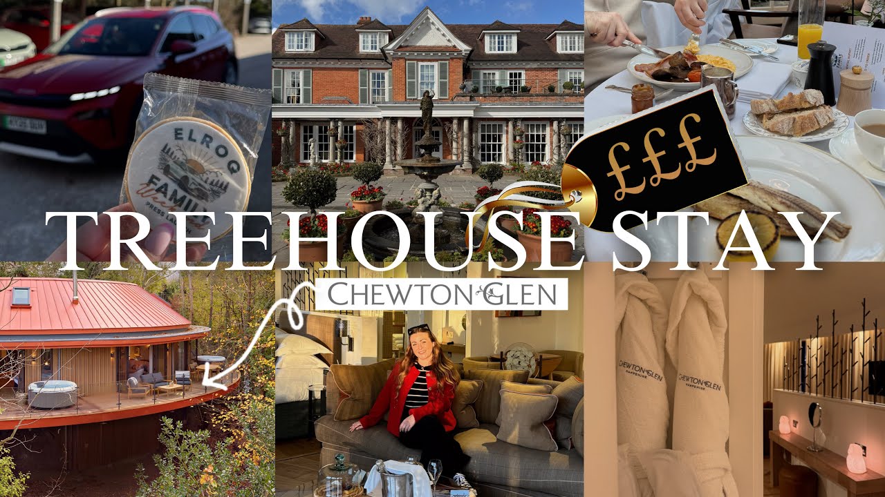 UK Treehouse Stay at Chewton Glen | New Forest Adventure with Skoda