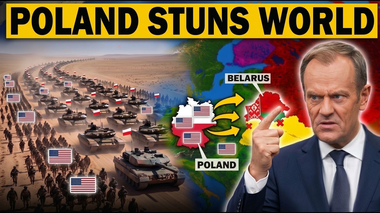 Belarus PANICS as Poland Mass Troops on the Border &mdash; Putin's Trap BACKFIRED