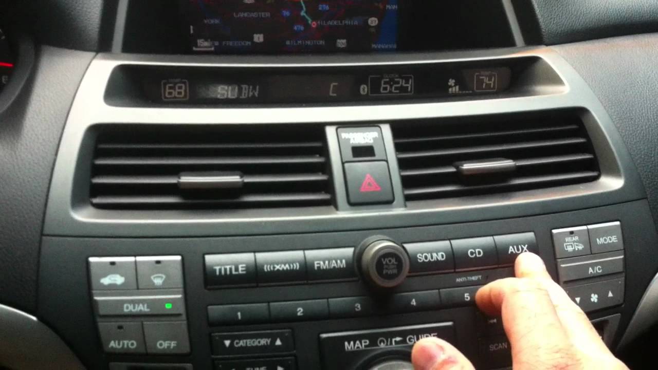 2008 Honda Accord EX-L V6 with Navigation Interior Tour