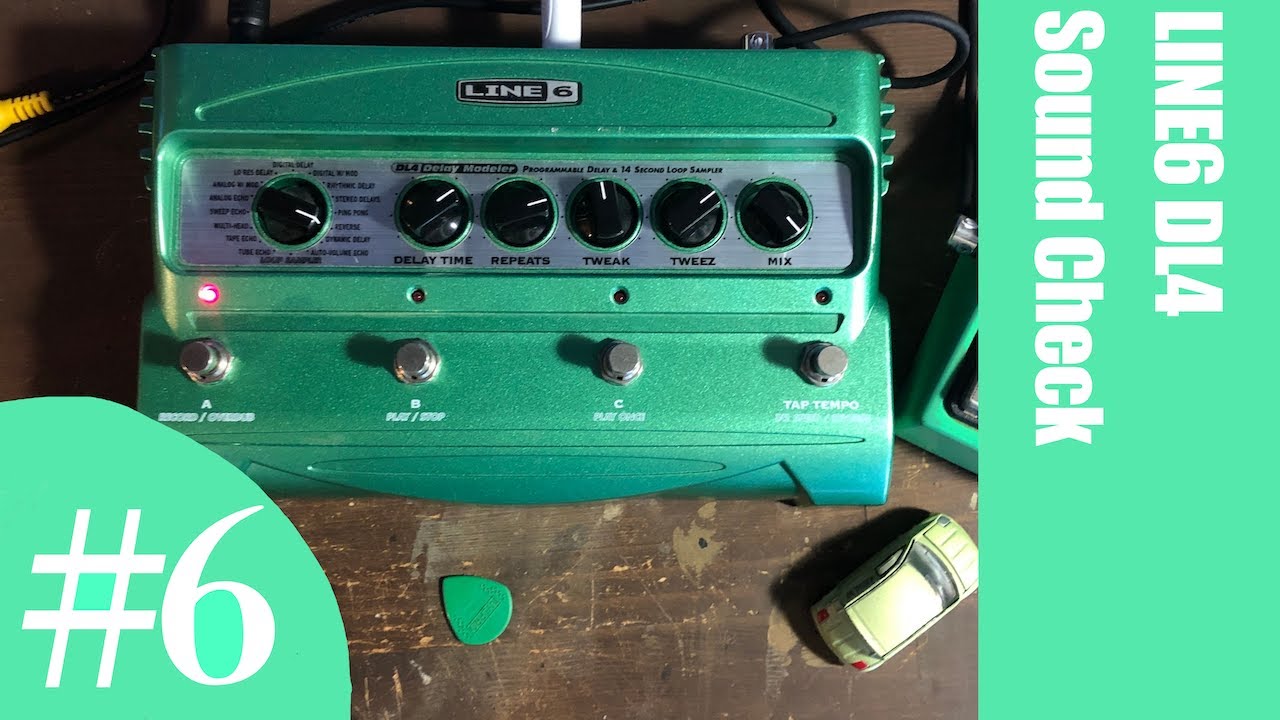 【LINE6 DL4】電源が入らないジャンクエフェクターを直して、遊ぶ動画　 遊ぶ編(後編)　Vlog #6 2024.08.12