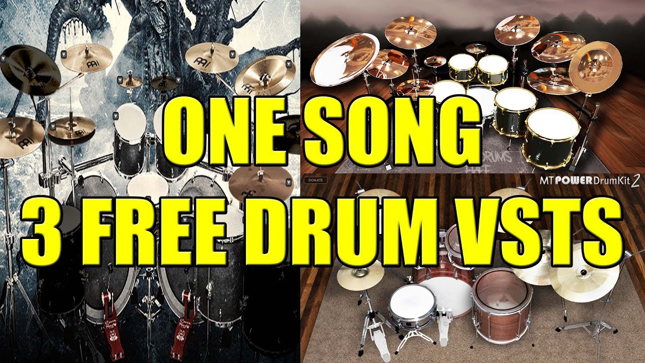 Testing 3 FREE Drum VSTs in One Song