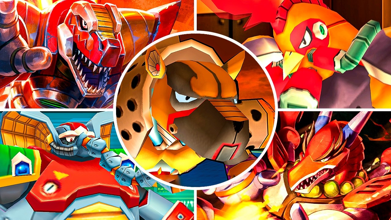 Evolution of Fire Bosses in Megaman X Games (1993 - 2025)