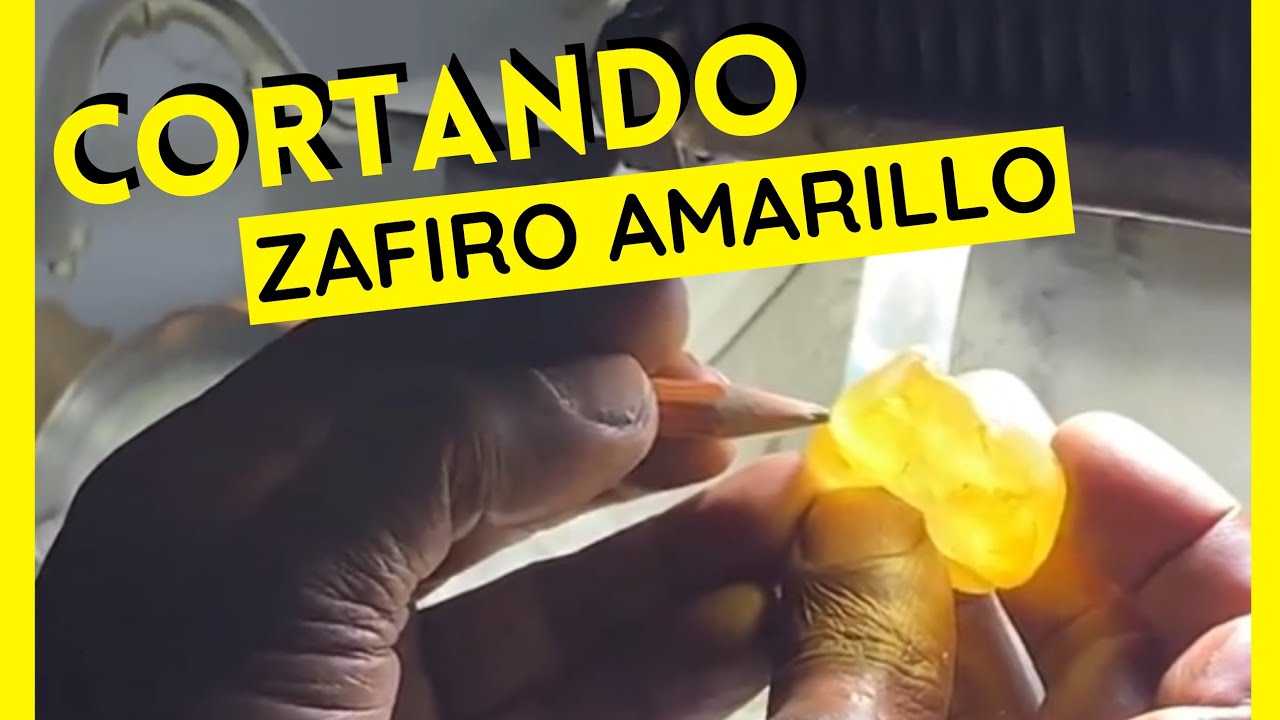 Cuantas PIEDRAS PRECIOSAS pueden salir de una GEMA en BRUTO / Como CORTAR una PIEDRA
