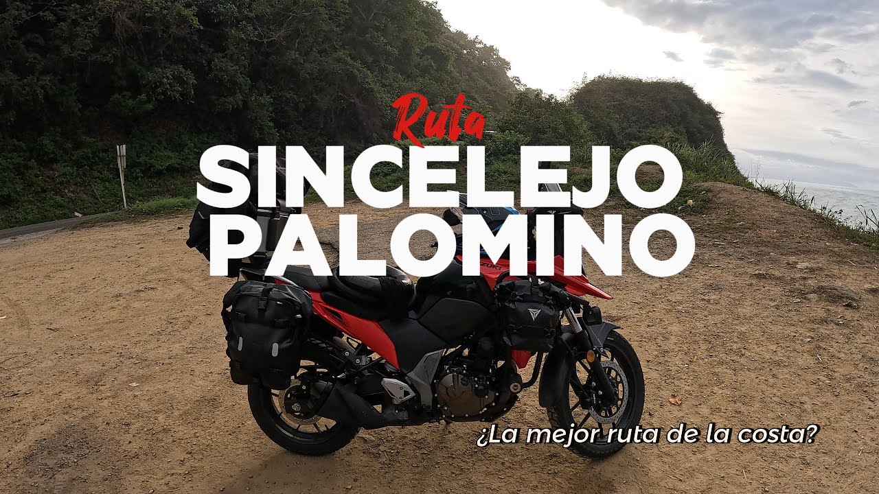 Así es Viajar en Moto Hasta Palomino – Ruta Completa Desde Sincelejo | V-Strom 250 SX