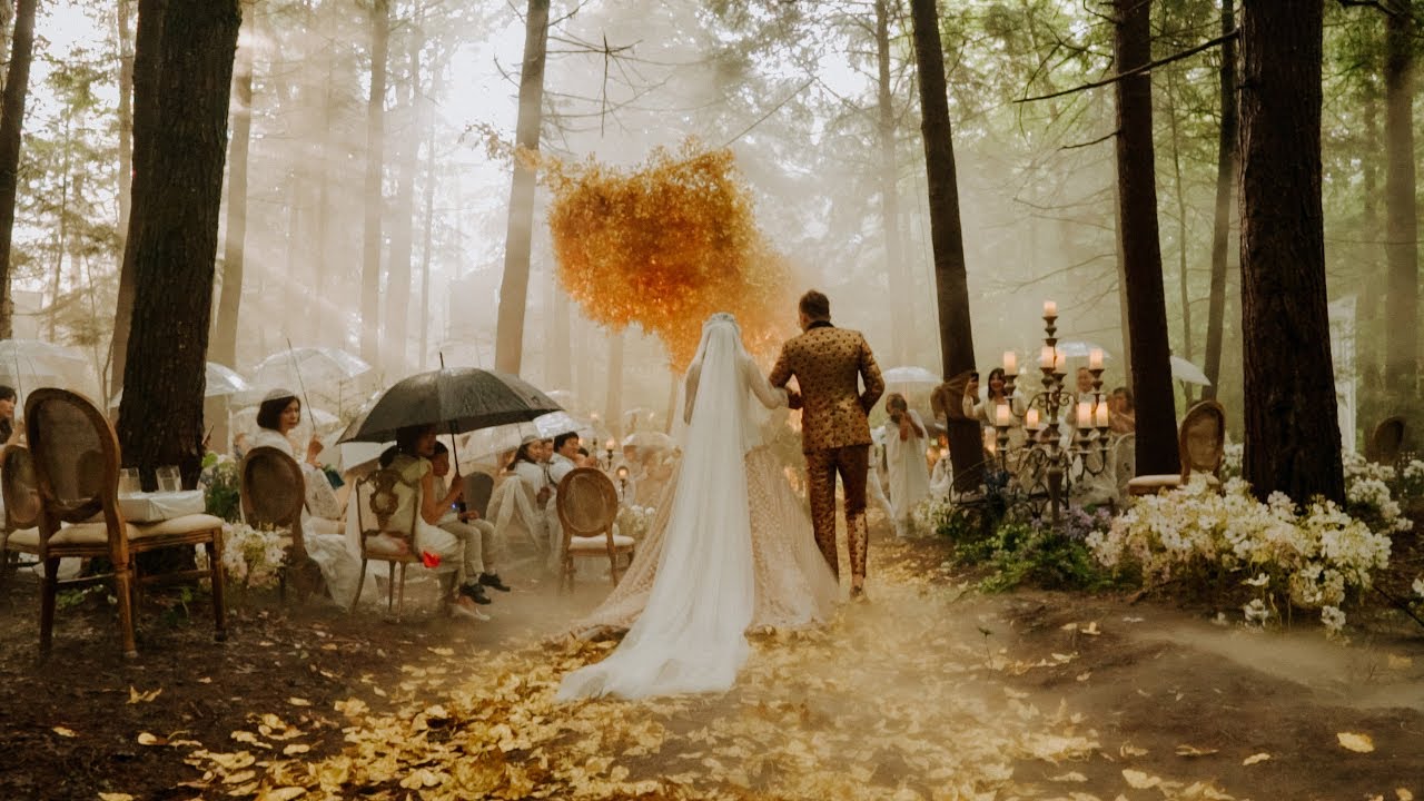 Most Magical Forest Wedding Ever