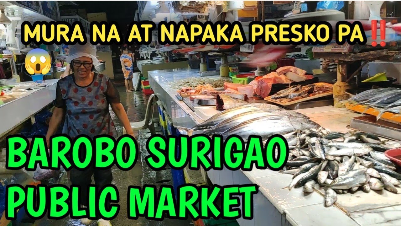 MAGKANO NGABA ANG PRESYUHAN NG ISDA SA BAROBO SURIGAO DEL SUR???