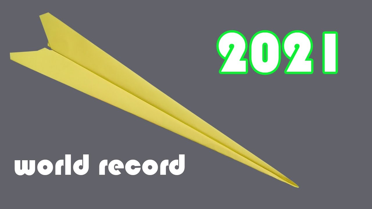 How to Make a World Record Paper Airplane 2021 | World Record Paper Plane | Airplane Life360