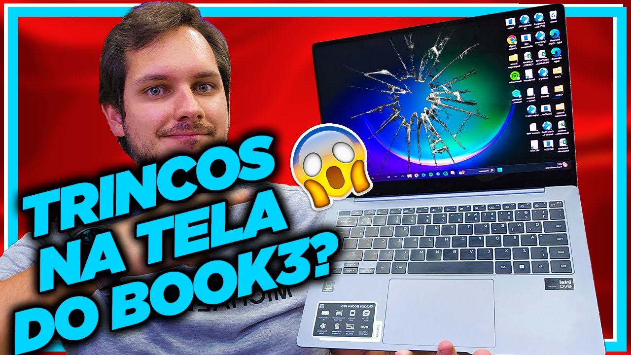 A Tela do Book3 Trinca? Minha Opinião e Experiência a Respeito!