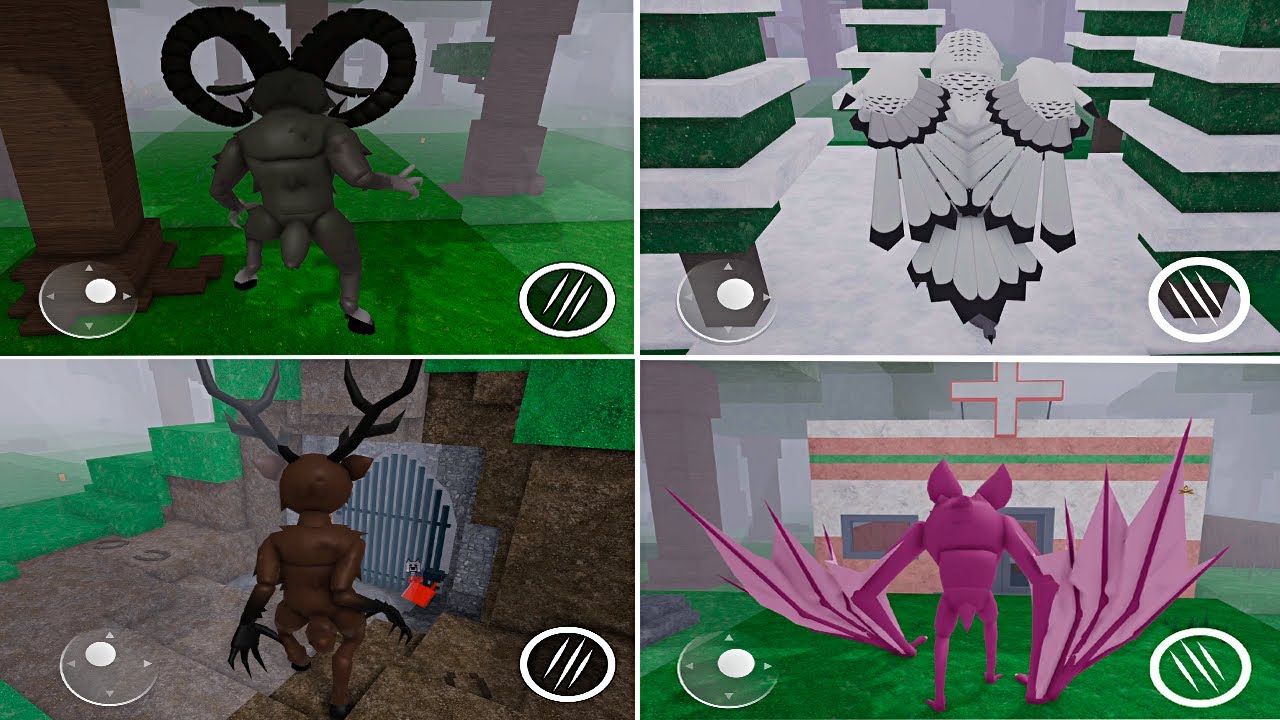 DEER vs OWL vs RAM vs BAT - All Morphs Unlocked in 99 Nights in the Forest | ROBLOX
