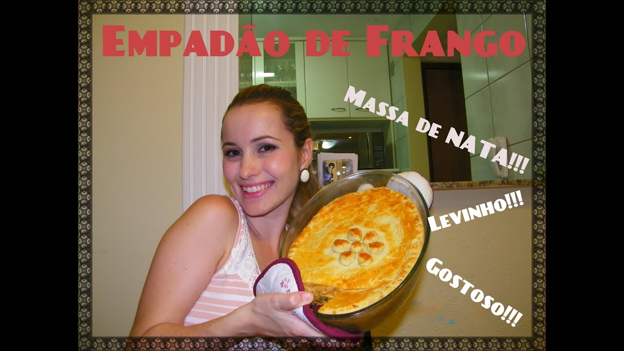 RECEITA DE EMPADÃO DE FRANGO- Com massa de nata