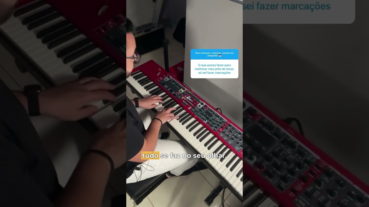 COMO MELHORAR MEU JEITO DE TOCAR TECLADO