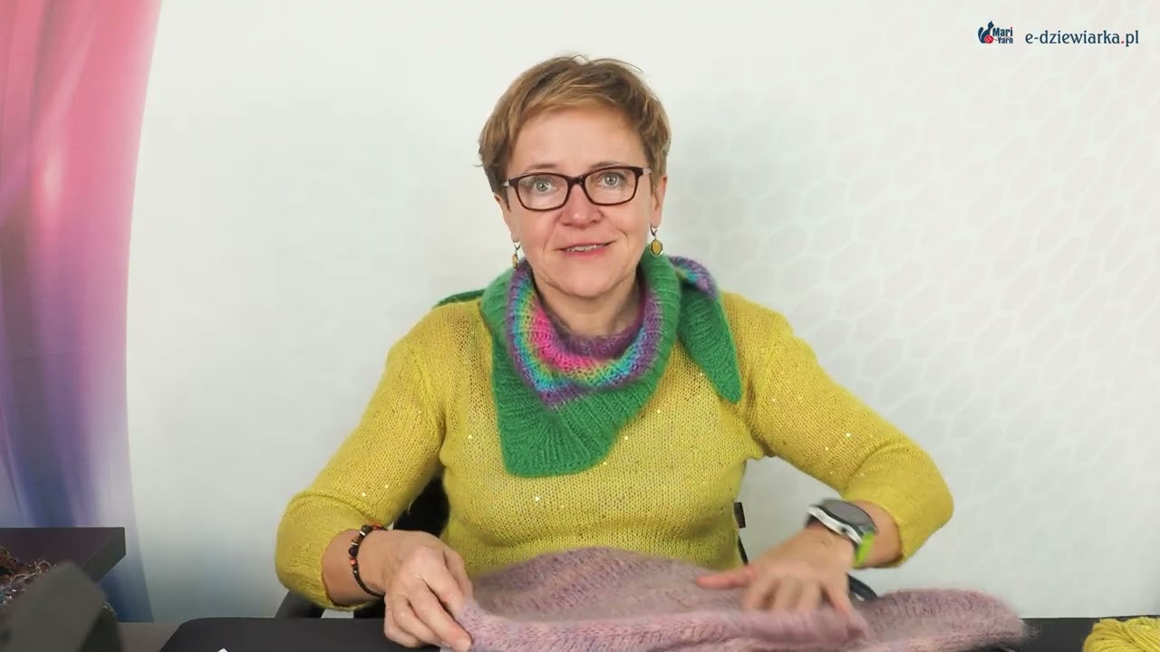Jak zrobić proste i efektowne poncho-narzutkę - 158. odc. e-dziewiarka TV