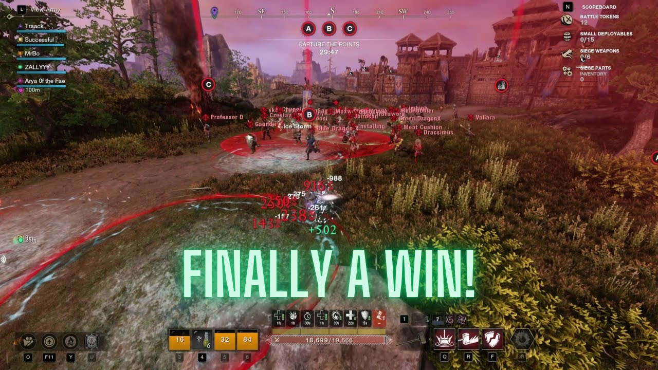 Redemption At Last! Quick War Win | New World PvP VOD | Bruiser Traack