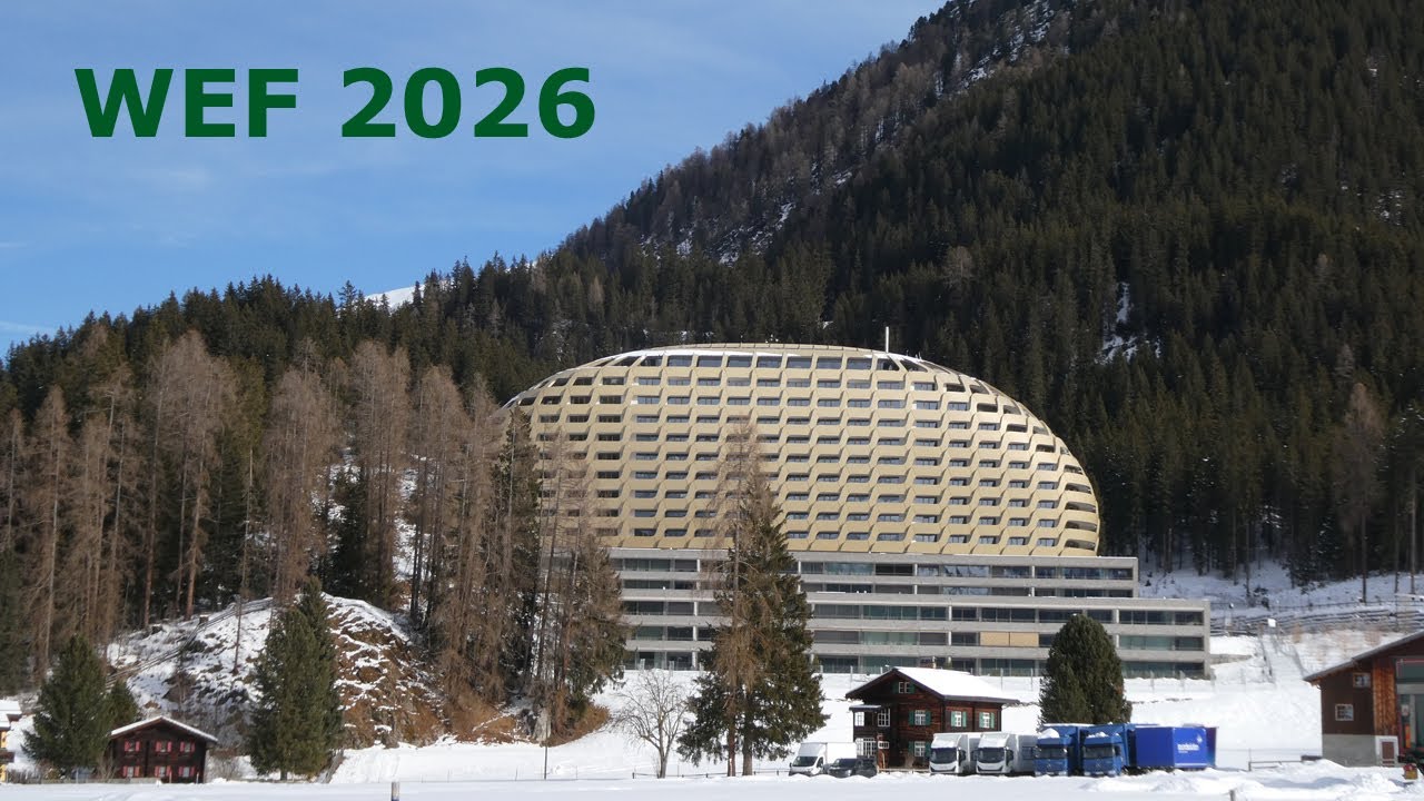 Train trip from Zürich to WEF 2026 in Davos, Switzerland