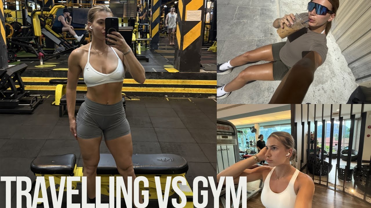How to not get fat while your travelling | full week of training 