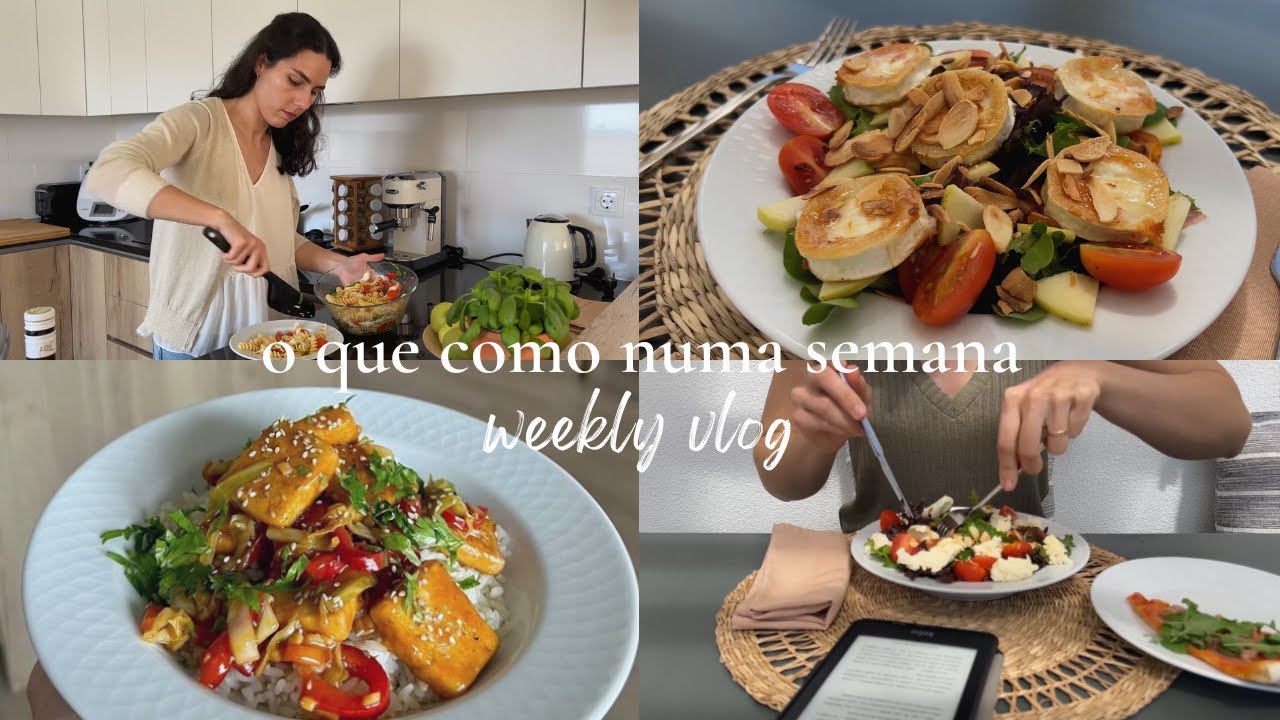 O Que Como Numa Semana + Compras de Supermercado | Vlog