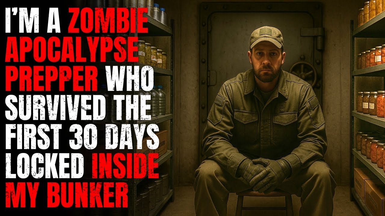 I’m a Zombie Apocalypse Prepper Who Survived the First 30 Days Locked Inside My Bunker | Creepypasta